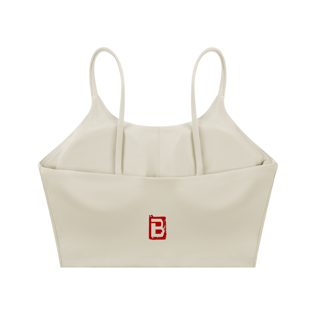 Spaghetti Strap Yoga Sports Bra